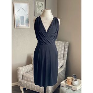 The Limited V Neck Little Black Dress